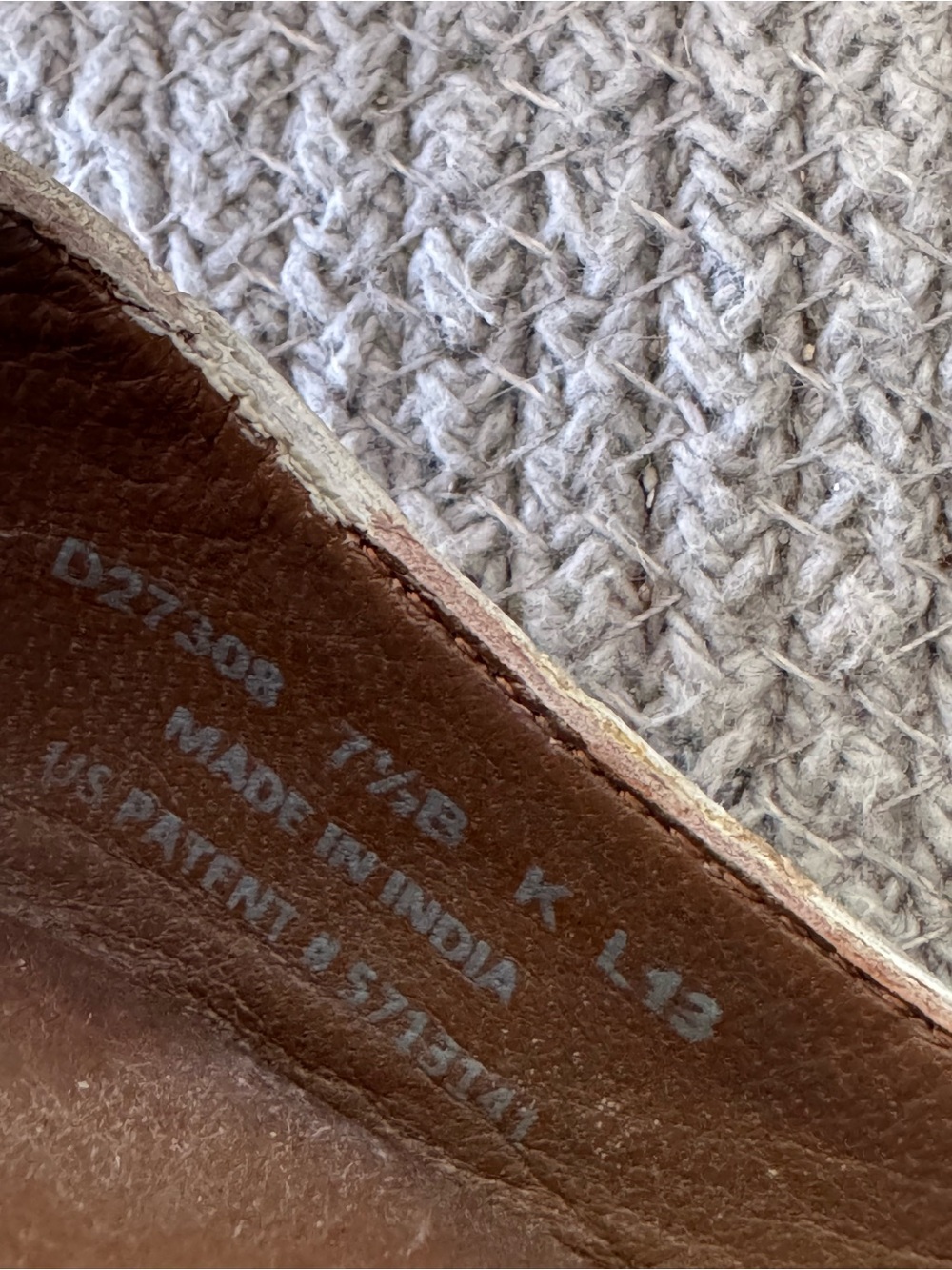 Cole Haan Women's White Woven Peep-Toe Wedge Sandals - Picture 6 of 10